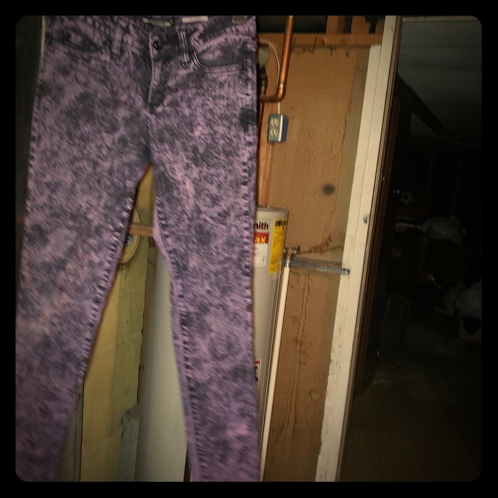 Purple size 5 Hot Topic Jeans